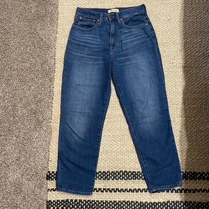 LIKE NEW! Madewell The Mom Jean.